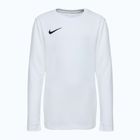 Vaikiški futbolo marškinėliai ilgomis rankovėmis Nike Dri-Fit Park VII white/black