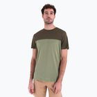 Vyriški žygio marškinėliai icebreaker Merino Cool-Lite Sphere III SS Tee Colour Block lichen/loden