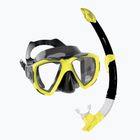 Paviršinio nardymo rinkinys Mares Combo Trygon yellow/black