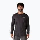 Vyriški marškinėliai ilgomis rankovėmis Patagonia Cap Cool Merino Blend Graphic heritage header/black