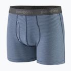 Vyriškos trumpikės Patagonia Essential Boxer Briefs 3" fathom stripe/new navy