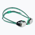 Moteriški plaukimo akiniai TYR Blackops 140 Ev Racing Mirrored silver/ mint/ black
