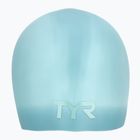 Plaukimo kepuraitė TYR Long Hair Wrinkle Free Silicone light blue