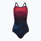 Moteriškas vientisas maudymosi kostiumėlis TYR Forge Diamondfit red/multi