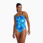 Moteriškas vientisas maudymosi kostiumėlis TYR Durafast Elite Azultec Cutoutfit ocean blue