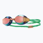Plaukimo akiniai TYR Blackops 140 Ev Racing Mirrored blue/green