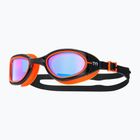 Plaukimo akiniai TYR Special Ops 2.0 Mirrored black / blue / orange