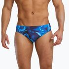 Vyriškos plaukimo glaudės TYR Durafast Elite Waveform Brief blue