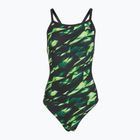 Moteriškas vientisas plaukimo kostiumėlis TYR Durafast Elite Triadic Diamondfit green