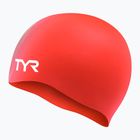 Plaukimo kepuraitė TYR Wrinkle Free Silicone bright red