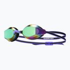 Moteriški plaukimo akiniai TYR Blackops 140 Ev Racing Mirrored purple/green