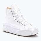 Converse moteriški sportbačiai Chuck Taylor All Star Move Platform Hi white/natural ivory/black