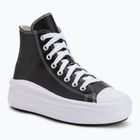 Moteriški sportbačiai Converse Chuck Taylor All Star Move Platform Leather black