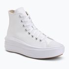 Moteriški sportbačiai Converse Chuck Taylor All Star Move Platform Leather white