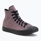 Sportbačiai Converse Chuck Taylor All Star Hi Suede Faux Fur grey/purple