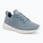 Moteriški batai SKECHERS Bobs Sport Squad Tough Talk light blue
