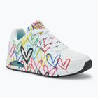 Moteriški batai SKECHERS JGoldcrown Uno Spread The Love white/multicolor