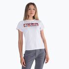 Moteriški trekingo marškinėliai Columbia Sun Trek Graphic white 1931753