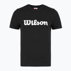 Moteriški teniso marškinėliai Wilson Team Graphic Script W black script