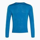 Vyriški bėgimo marškinėliai ilgomis rankovėmis Saucony Stopwatch cobalt heather