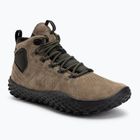 Vyriški barefoot batai Merrell Wrapt Mid WP olive/black