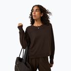 Moteriškas džemperis Sweaty Betty After Class Yoke Crop espresso brown