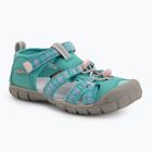 Vaikiškos basutės KEEN Seacamp II CNX bright aqua/giggle pink