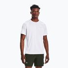 Under Armour Streaker vyriški bėgimo marškinėliai balti 1361469-100