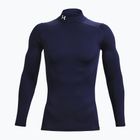Vyriški treniruočių marškinėliai ilgomis rankovėmis Under Armour Comp Mock UA Armour midnight navy/white