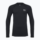 Vyriški treniruočių marškinėliai ilgomis rankovėmis Under Armour CG Armour Fitted Crew black/white