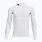 Treniruočių ilgomis rankovėmis marškinėliai Under Armour Cg Armour Mock white/black