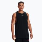 Under Armour Baseline Cotton Tank 003 vyrų krepšinio marškinėliai juodi 1361901