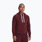 Moteriška Under Armour Rival Fleece Hb Hoodie kaštoninės spalvos 1356317