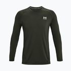 Vyriški Under Armour HeatGear Armour Fitted žali treniruočių marškinėliai 1361506