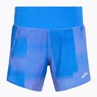 Moteriški bėgimo šortai Brooks Chaser 5" blue altitude print