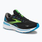 Brooks Adrenaline GTS 23 black/hawaiian ocean/green vyriški bėgimo bateliai