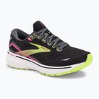 Brooks Ghost 15 moteriški bėgimo bateliai black/ebony/sharp green