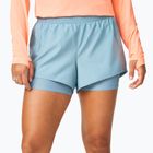 Moteriški bėgimo šortai Brooks Dash 2in1 blue