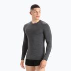 Vyriški termoaktyvūs marškinėliai ilgomis rankovėmis icebreaker Merino 150 Anatomica Crewe jet heather
