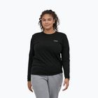 Moteriški marškinėliai ilgomis rankovėmis Patagonia P-6 Logo Responsibili-Tee black