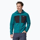 Vyriška softshell striukė Patagonia R2 TechFace Hoody belay blue