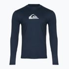 Vaikiški plaukimo marškinėliai ilgomis rankovėmis Quiksilver Solid Streak navy blazer