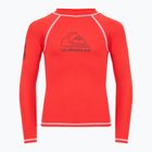 Vaikiški plaukimo marškinėliai ilgomis rankovėmis Quiksilver On Tour red