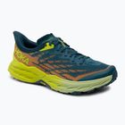 HOKA Speedgoat 5 vyriški bėgimo bateliai blue-green 1123157-BCEP