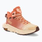 Moteriški trekingo bateliai HOKA Trail Code GTX sun baked/shortbread