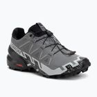 Vyriški bėgimo bateliai Salomon Speedcross 6 Wide quiet shade/black/pearl blue
