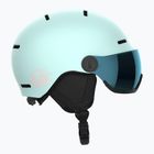 Vaikiškas slidinėjimo šalmas Salomon Orka Visor bleached aqua