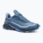 Moteriški bėgimo batai Salomon Alphacross 5 bering sea/carbon/blue heron
