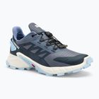 Moteriški bėgimo batai Salomon Supercross 4 grisaille/white/cashmere blue