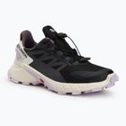 Moteriški bėgimo batai Salomon Supercross 4 GTX black/vanilla ice /orchid petal